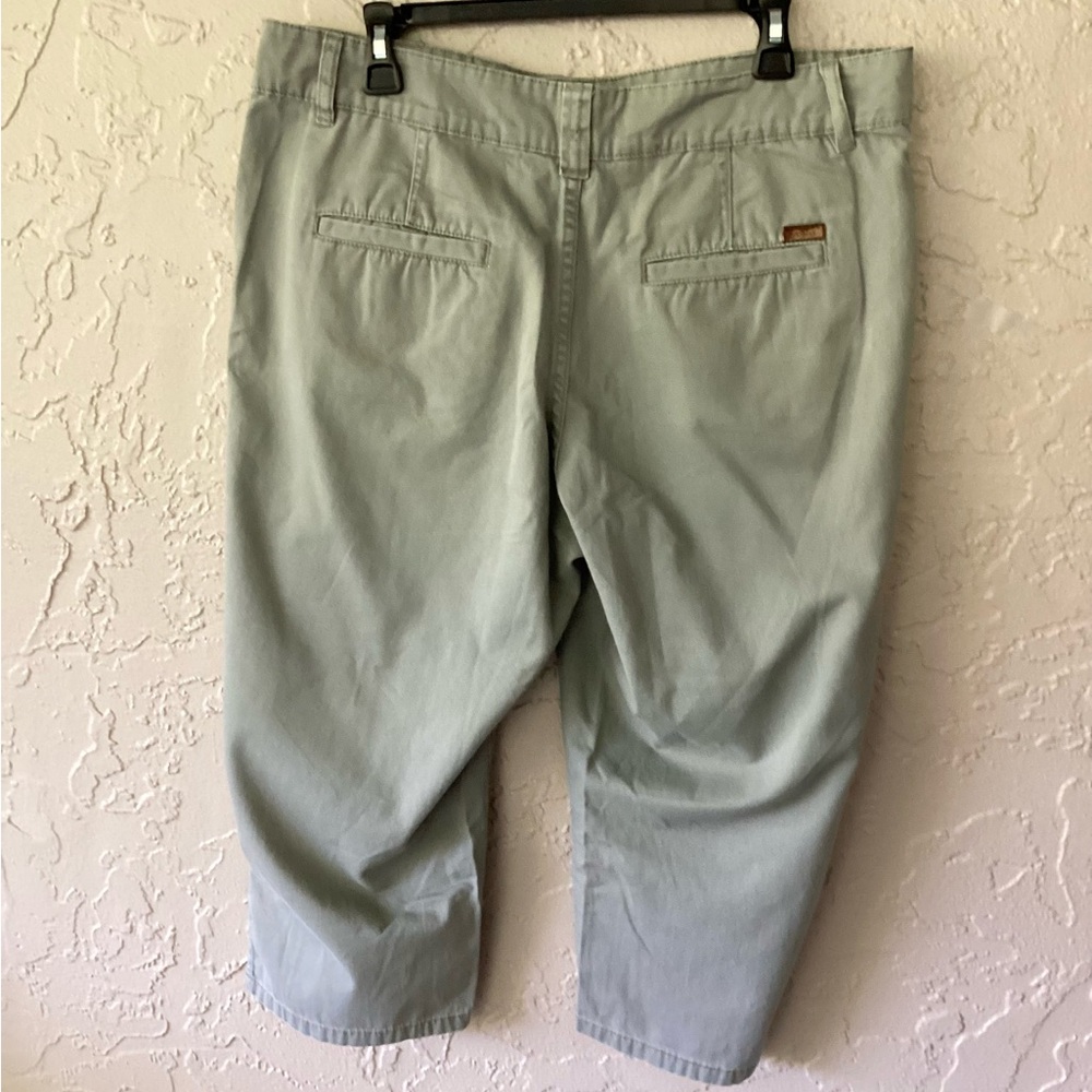 Women’s Riders Army Green Capris Cotton 16M - Picture 9 of 15